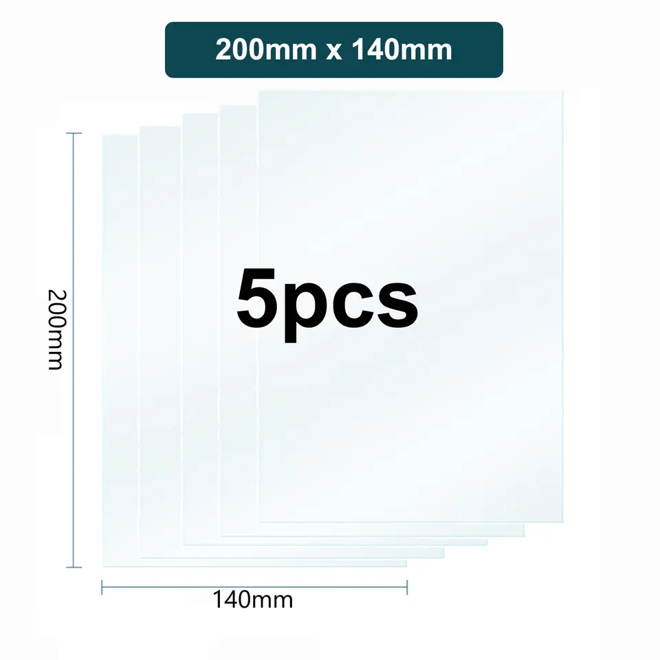 2pcs/5pcs NFEP Release Film for Elegoo Mars 2 3 4 Max Pro DLP Saturn 4 3 2 Ultra 4K 8K 12K UV Resin 3D Printer FPA Release Film image 14