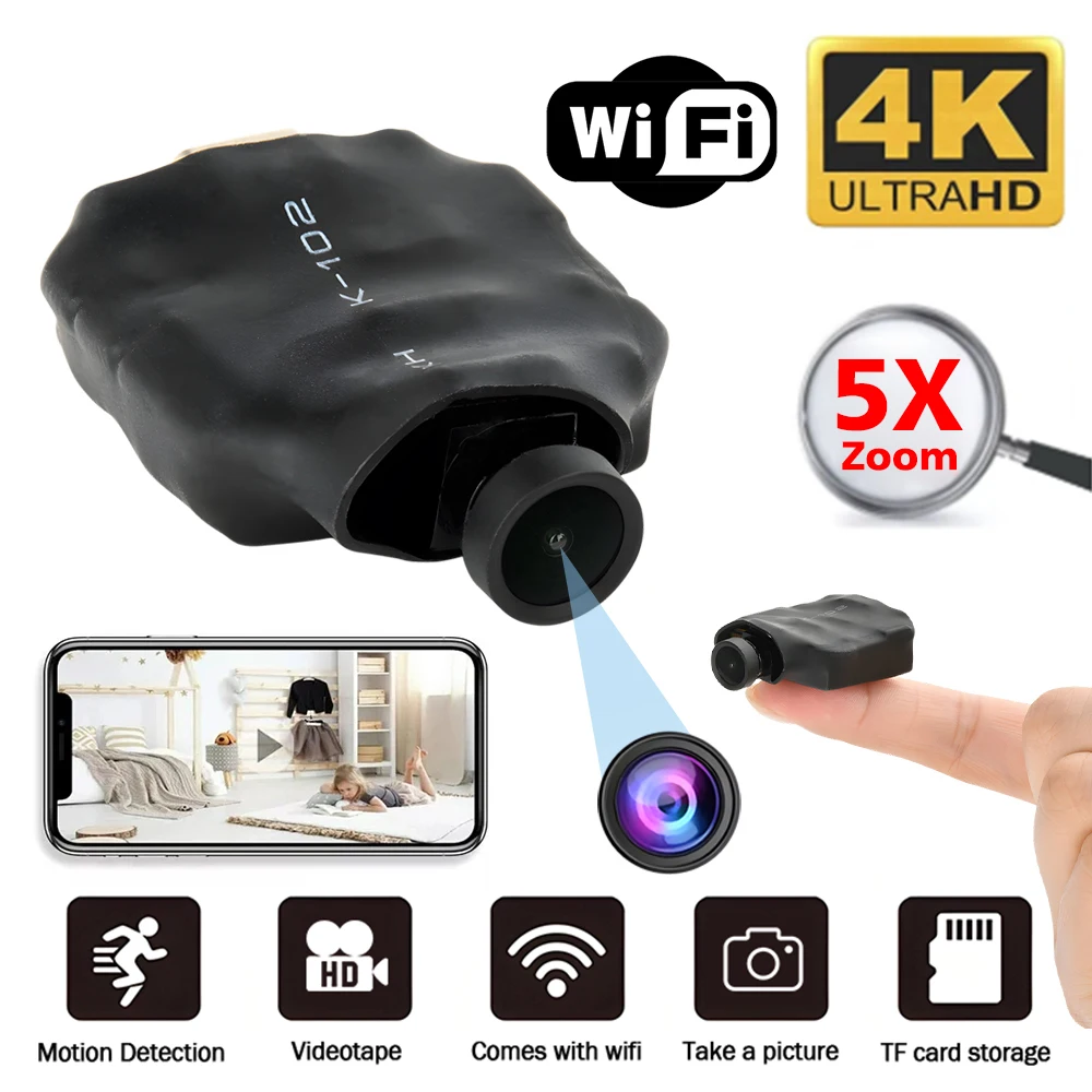 Mini telecamera HD 1080P modulo fai da te telecamera WiFi videoregistratore rilevamento del movimento videocamera di sorveglianz