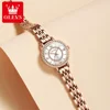 OLEVS 5508 Super-thin Fashion Women Wristwatch, Waterproof Quartz Stainless Steel Strap Watch For Women 4