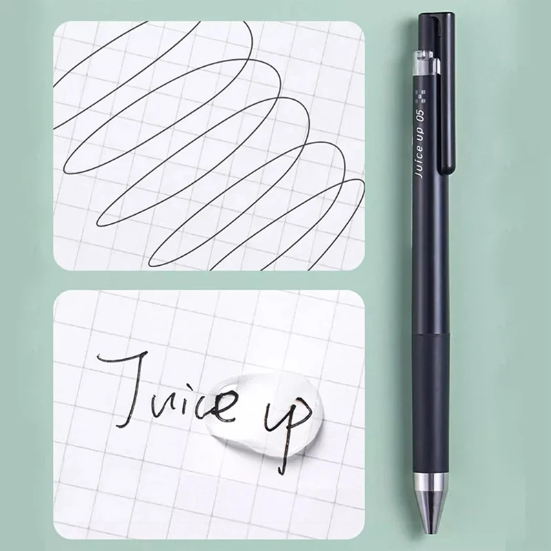 Pilot Juice Up 04 Gel Ink Ballpoint Pens,0.4mm Extra Fine ST Nib Soft Grip Rollerball Writing Pens,LP3RF-12S3/4/5 Refill 5