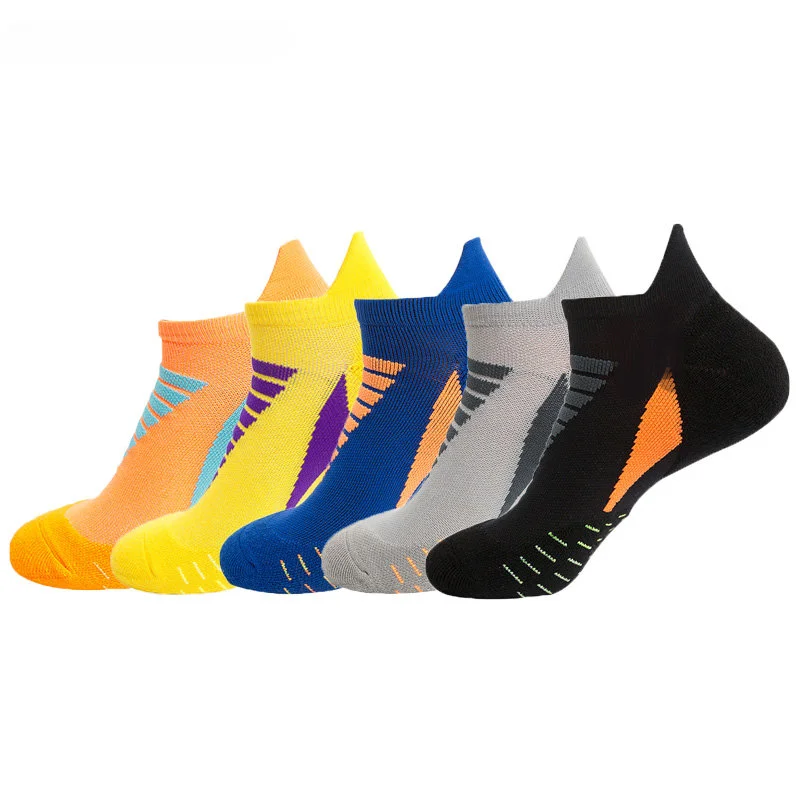 5Pairs Men Sports Socks Riding Cycling Basketball Running Sock Summer Hiking Tennis Ski Man Women Bike Bicycle Slip compression socks running socks