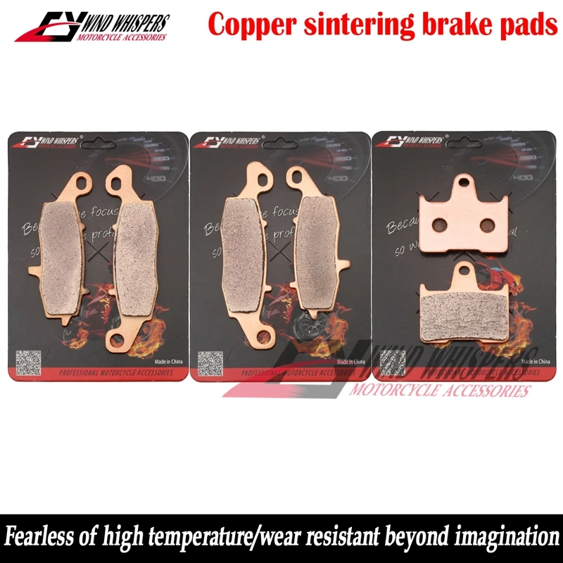 Copper sintering Front Rear Brake Pads For SUZUKI GSF 650 GSF650 Bandit 2005 2006 AliExpress