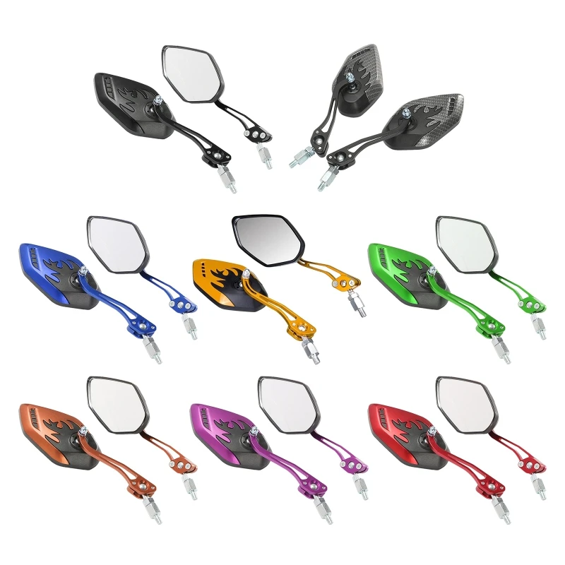 

Universal Motorcycle Rearview Side Mirrors for Motorbike Scooter Dropship