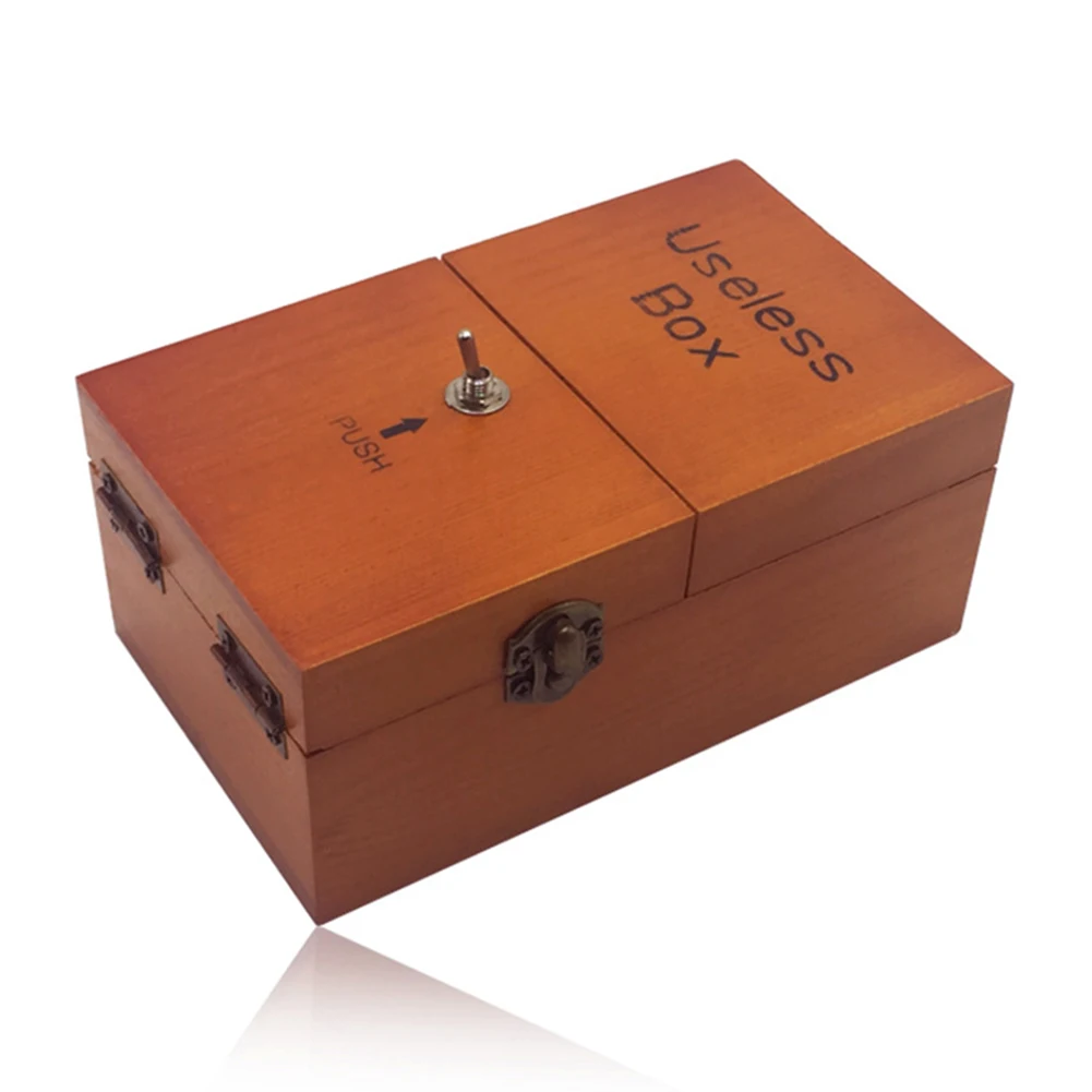 Press-type Useless-Box Toy Comsuming the Time Stress Relief Box for Festival Gift press type stress relief box