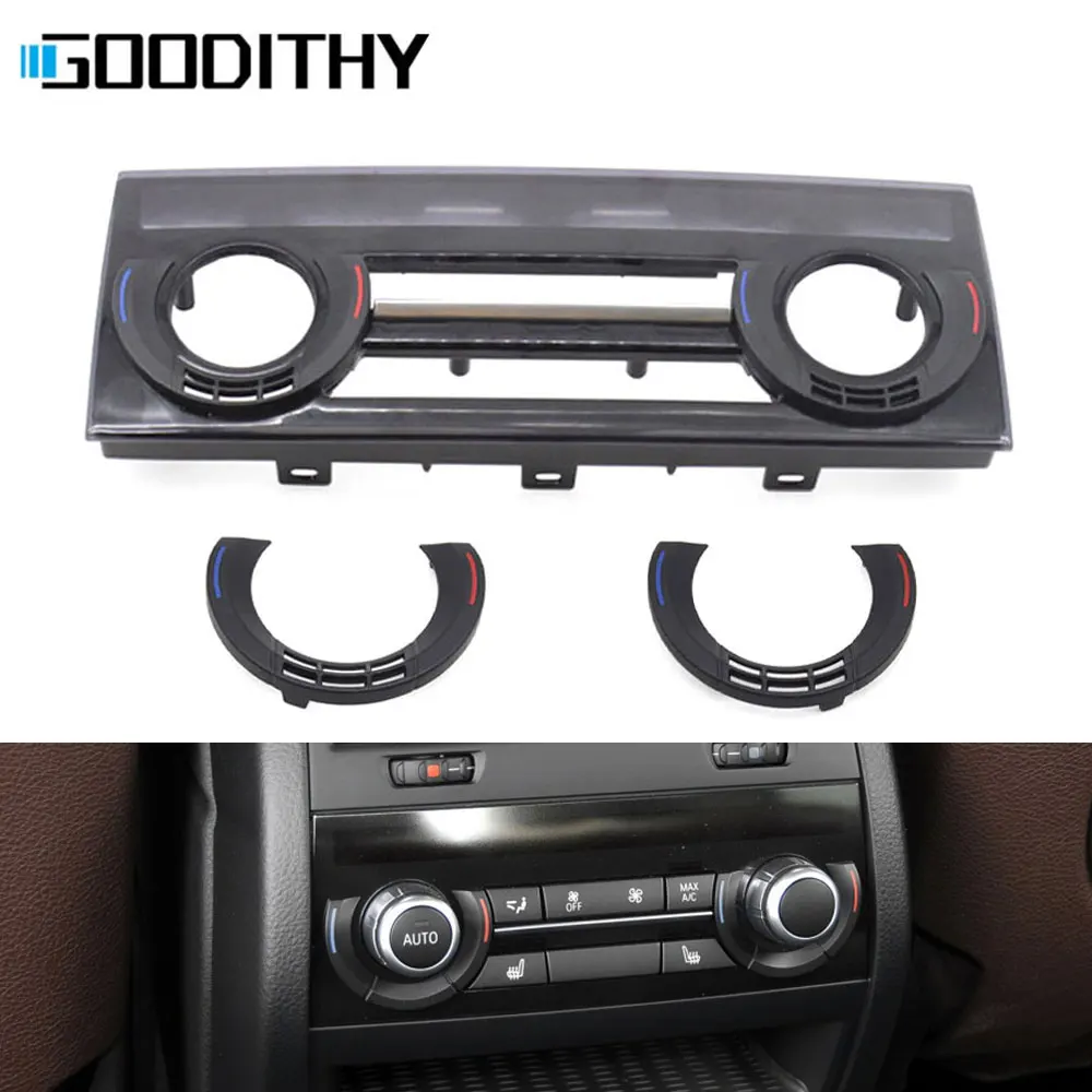 Rear Air Conditioner Ac Vent Control Switch Frame Panel Cover Trim For