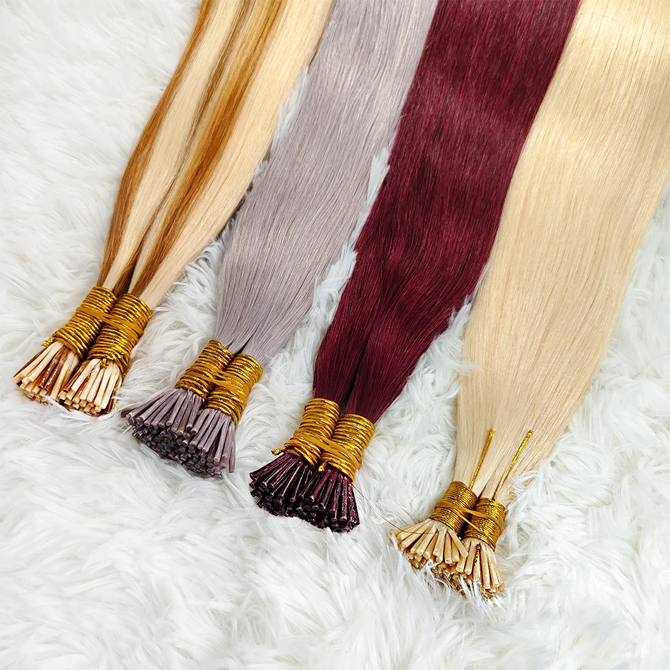 Straight ITip Human Hair Extension Addbeauty Brazilian Remy Human Hair Keratin 100% Natural Capsule On Extensions for Women hair extensions