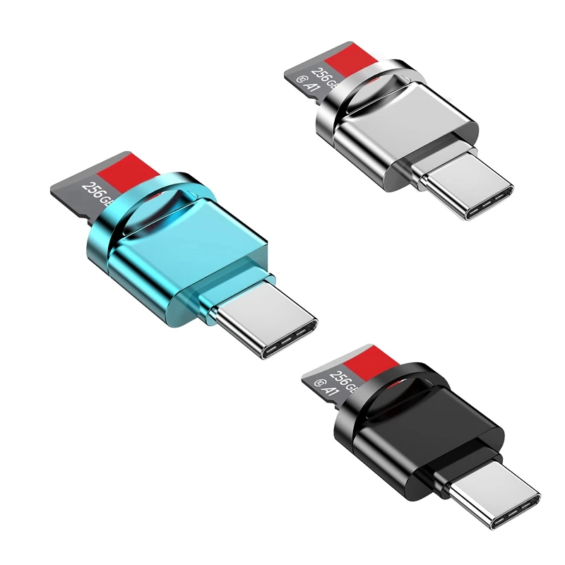 

Адаптер для чтения Micro-SD карт, USB Type C для Micro-SD/TF карт, адаптер для Micro-SD карт для HUAWEI Type-C