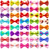 10/20pcs Dog Grooming Bows Mix Colours Cat Dog Hair Bows for Small Dog Grooming Pet Hair Accessories Rubber Bands Pet Supplies 4