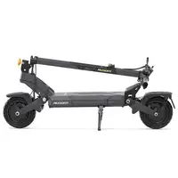Ausom DT2 Pro Scooter électrique 2*1100W moteur 52V 23.4Ah 10*3.0 pouces pneu 68 km/h vitesse maximale 115km portée maximale freins à disque hydrauliques 4