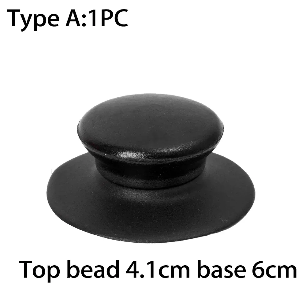 Heat-Resistant Universal Cookware Lid Handle - Black