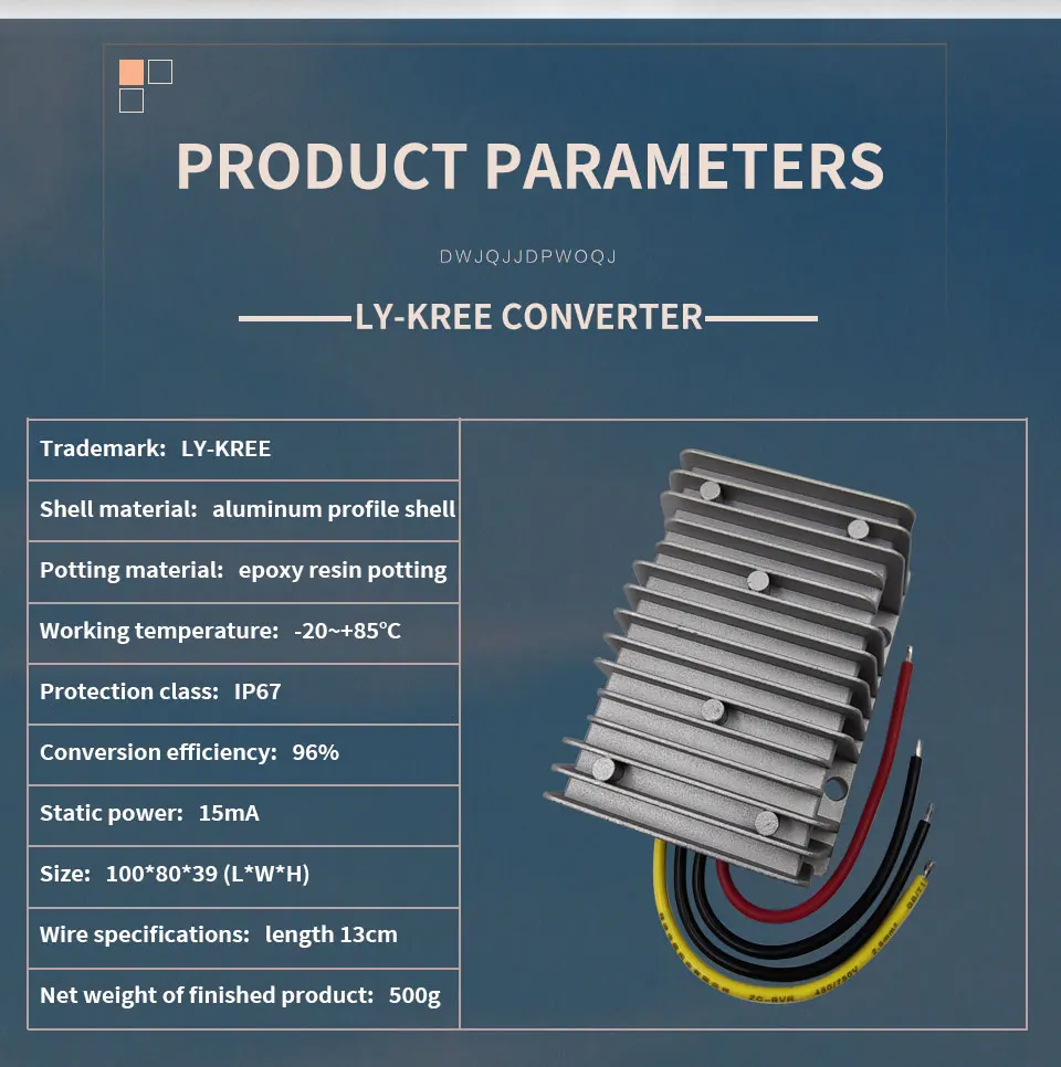 36V 60V 27V 28V Impulso Modular 5A 10A 15A Inversor Step Up