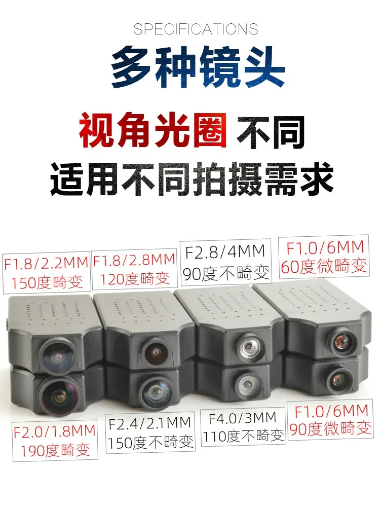 라이딩 4K 헤드 마운트 모자 카메라, 울트라 클리어 나이트 비전, 저조도 렌즈 녹음기, HD 1 천 6 백만 카메라