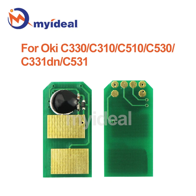 

Чип картриджа с тонером для Oki C330 C310 C510 C530 C331dn C531 MC361 MC561 MC362 MC562 MC352 44469803