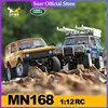 MN MODELl New MN168 NEW 1/12 Rc Car 4WD Remote Controlled Crawler Car Off Road Vehicle Full Proportion Climbing Car Toys Gift 1