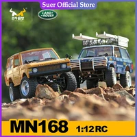MN MODELl New MN168 NEW 1/12 Rc Car 4WD Remote Controlled Crawler Car Off Road Vehicle Full Proportion Climbing Car Toys Gift 1