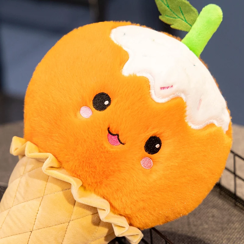 Plush Giant Ice Cream Squishy Cute Cartoon Ice Cream Plush Toy