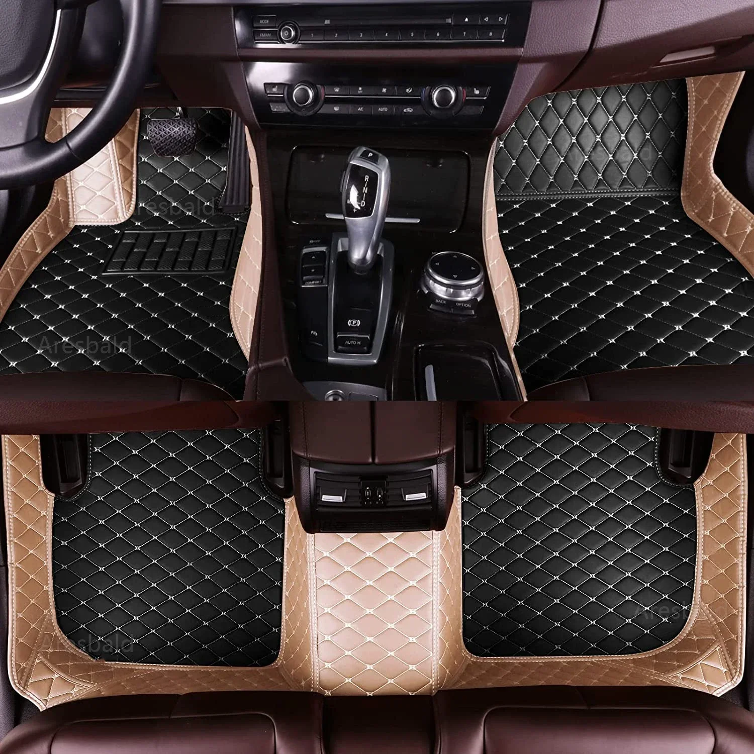 C-beige black