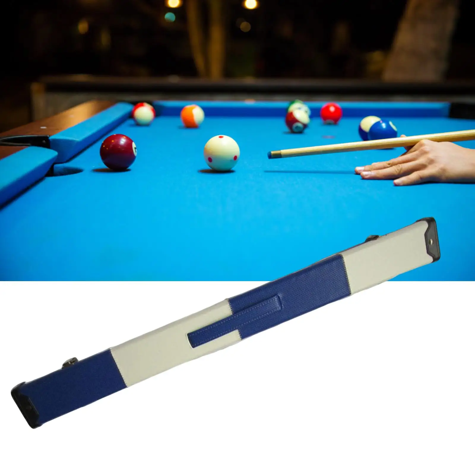 Étui de transport pour queue de billard en PU portable, sac de transport  pour queue de billard, fournitures de club de snooker en plein air -  AliExpress