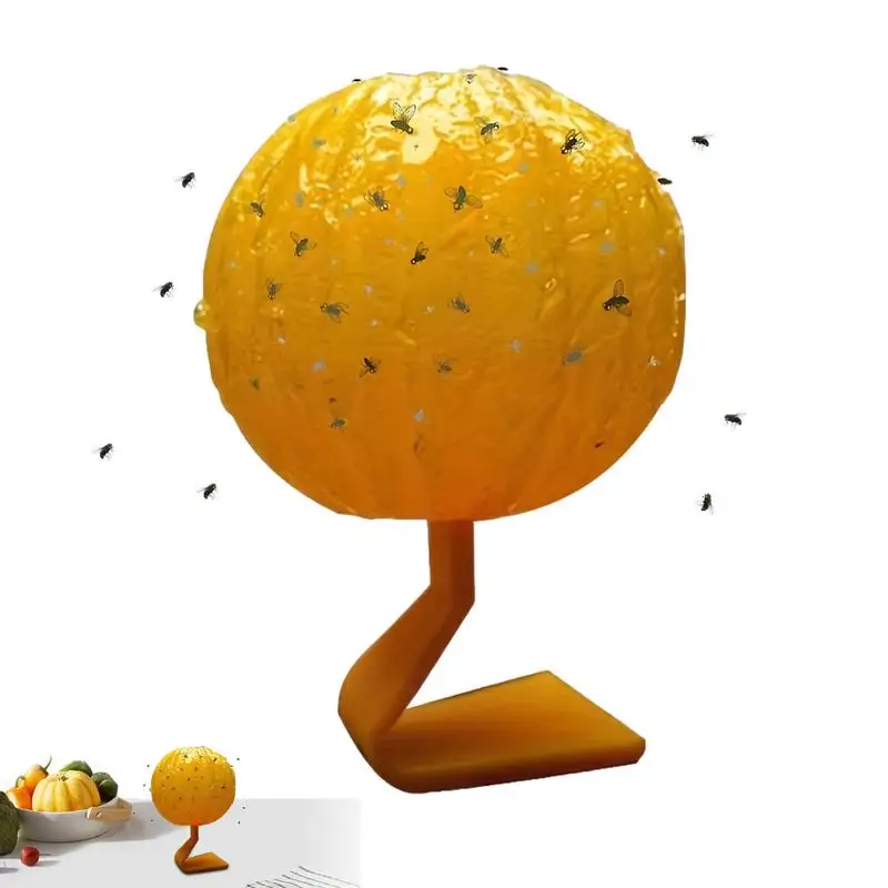Fly Trap Citrus Flying Catchers Sticky Sphere Fly Trap Ball Catcher Indoor Catcher Trap Per Cucina Casa 30 Giorni