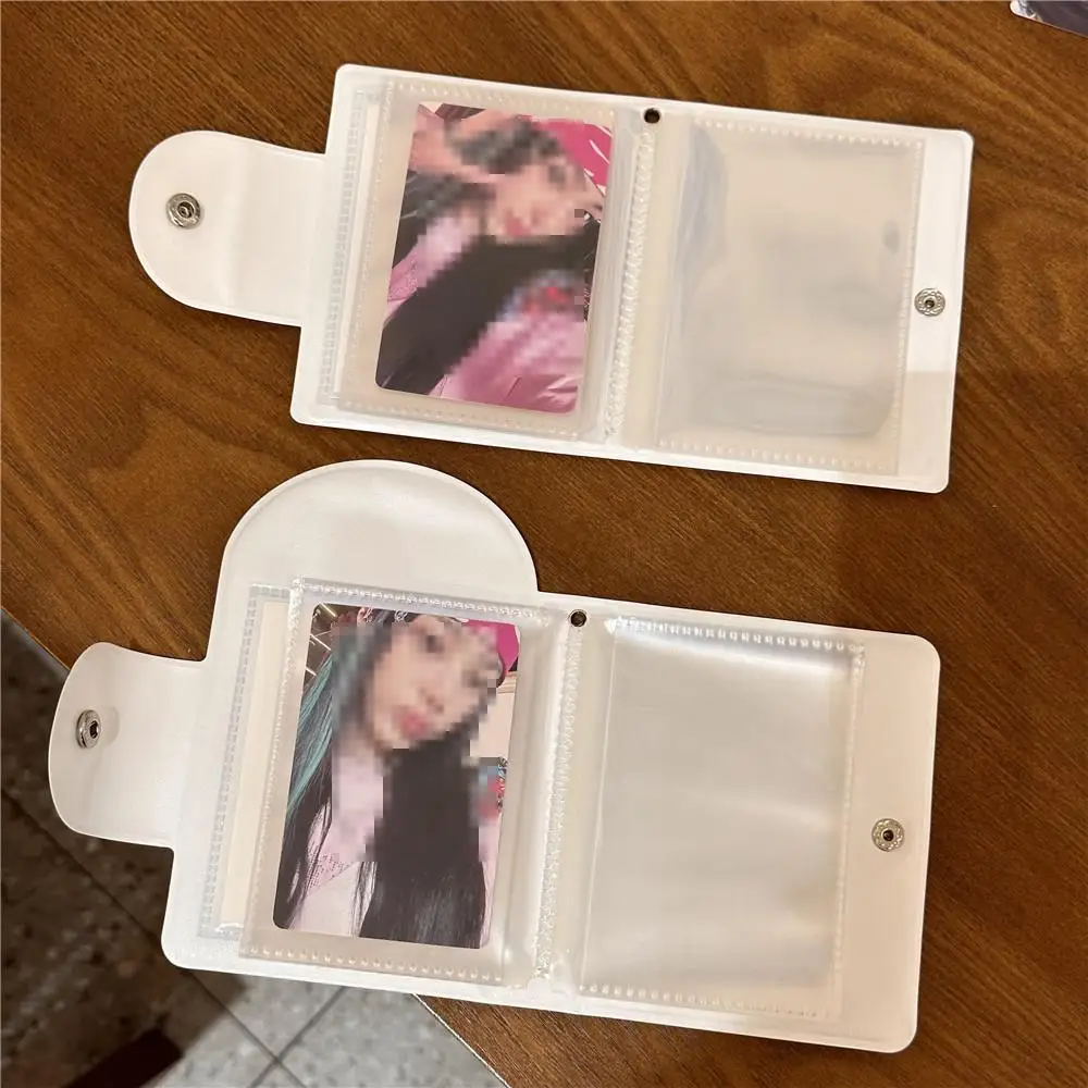 7,6 cm Mini-Kpop-Album, 32 Taschen, Cartoon-Fotokartenhalter, kreativer Idol-Fotohalter, kleine Kartenbroschüre – Detail 3