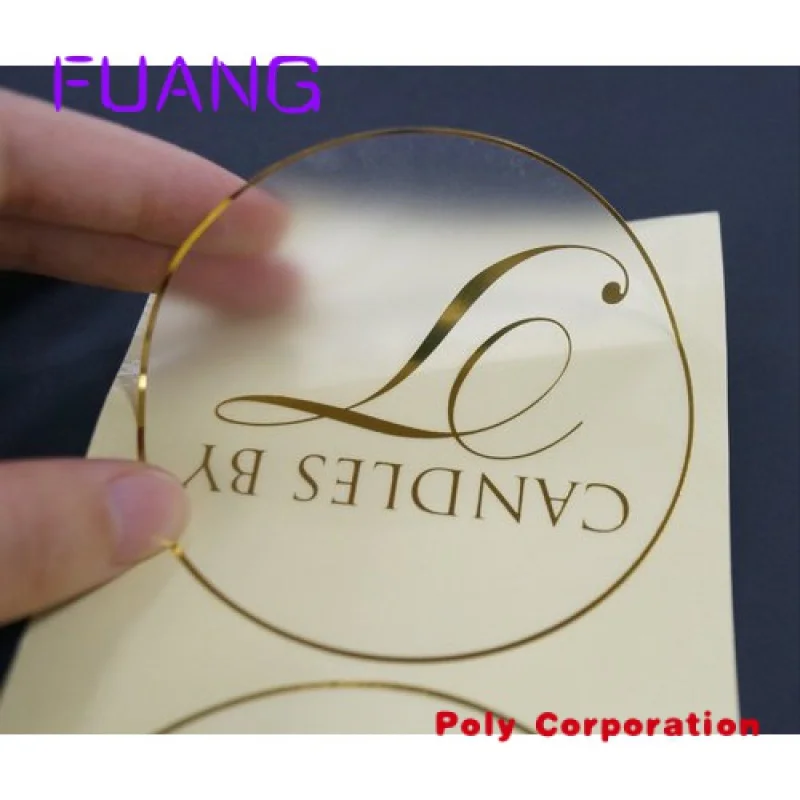 Рисунок 4 - Самоклеящиеся прозрачные наклейки