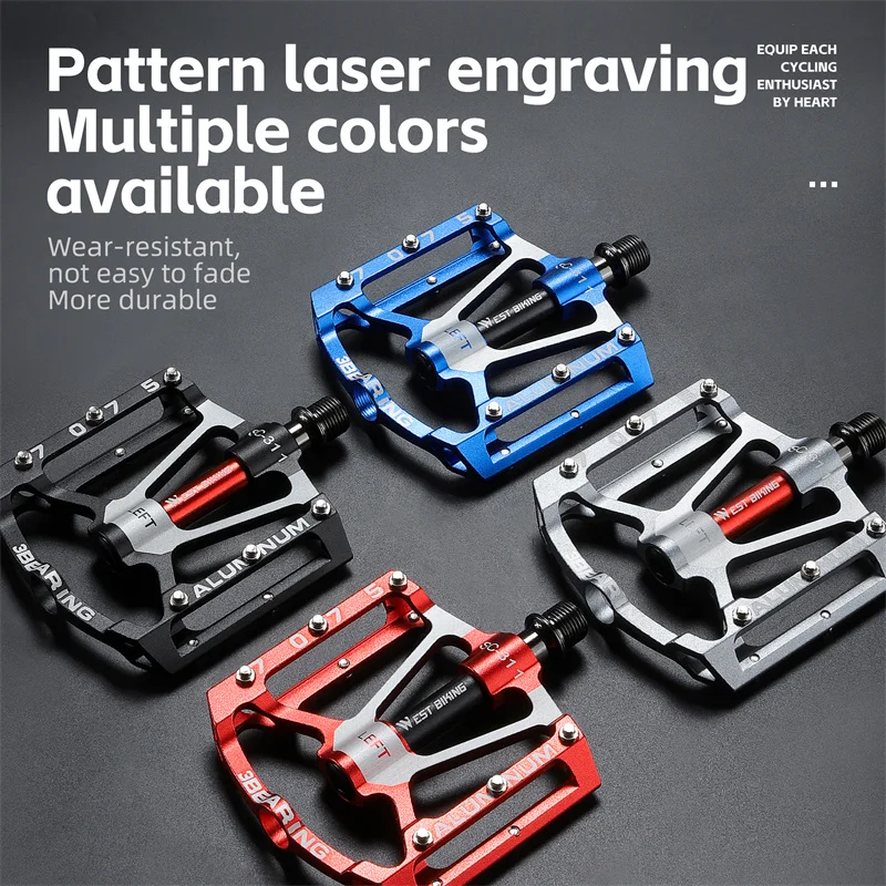 Ultralight Anti-Slip CNC Sealed Bearing Bike Pedals