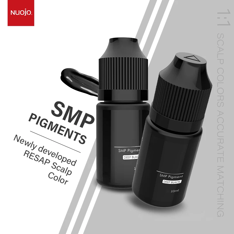 Season Der 10ML Deepest Black Micropigmentation Ink High Quality Liquid Hair Tattoo Pigments With No Discoloration SMP Inks
