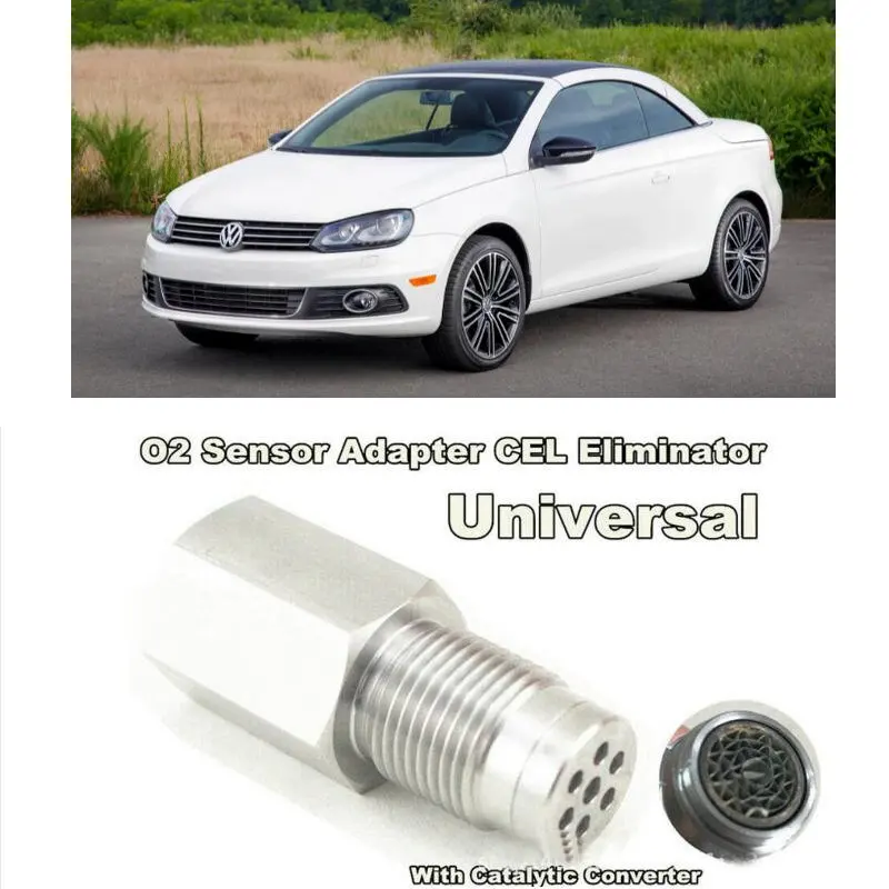 Adattatore Sensore O2 Eliminatore Cel Con Convertitore Catalitico Per Vw Eos Fox Touareg Transporter Arteon Atlas Eurovan Gti Rabbit