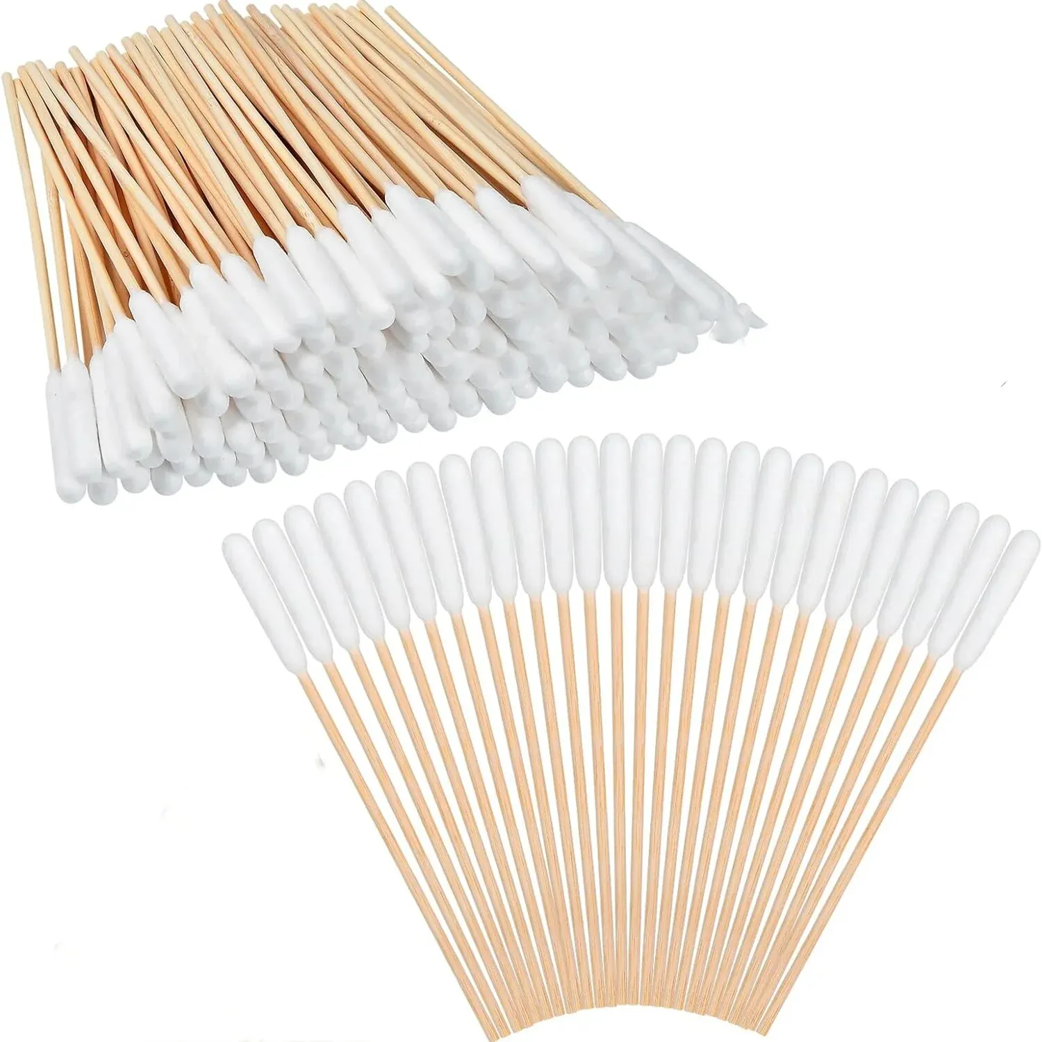 4.72/5.91inch Beauty Care Embroidery Beauty Salon Cotton Swabs, Makeup Makeup StickPet Cotton Swab, Pet Cleaning Cotton Stick, C