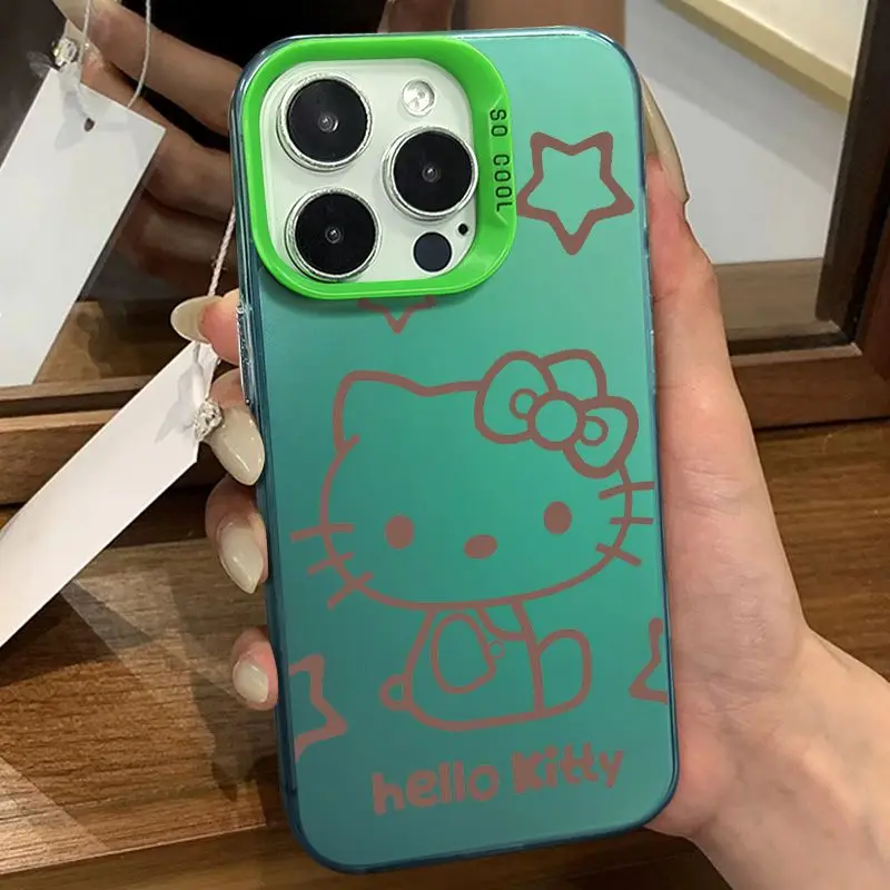 thumbnail image 1 of Funda láser para Xiaomi Redmi Note 13 12 Pro Plus Speed 11 10 9 12S 11S 10S 9S K60 K50 K40 Gaming Hello Kitty, funda de silicona suave, 1 of 5