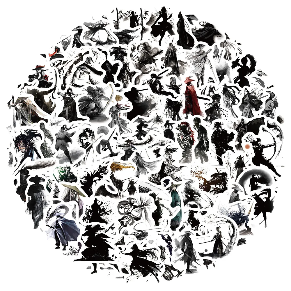 

10/30/50/100 шт., водонепроницаемые черные и белые китайские чернила