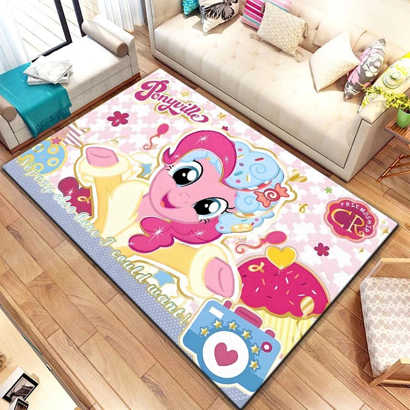 My Little Pony Printed Carpet, Living Room Bedroom Floor Mat Kitchen Mat Bedroom Mat,bedroom Birthday Gift Yoga Mat,Carpet