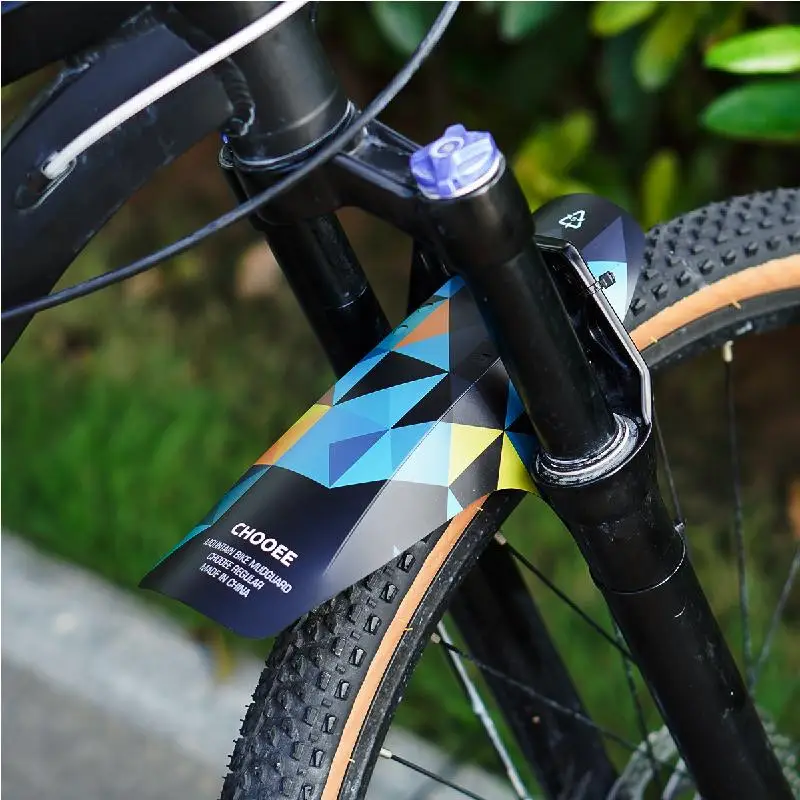 Chooee Bicycle Accessories Bike Mudguard Fenders Mountain Road Bike Fender MTB Mud Guard Fit Front And Rear Wheels Wing Fenders bicycle fender