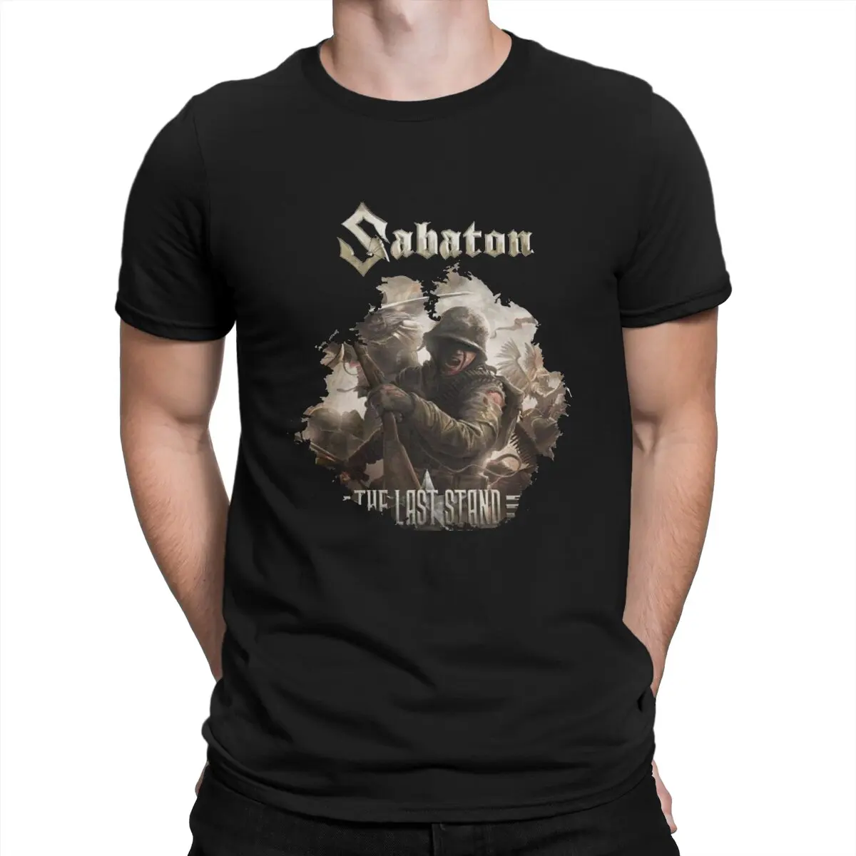 

Heavy Metal The Last Stand Hip Hop TShirt S-SABATON Leisure T Shirt Hot Sale Stuff For Men Women