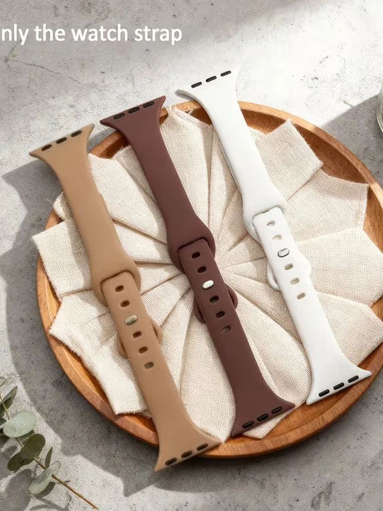 Slim Silicone Sport Bracelet