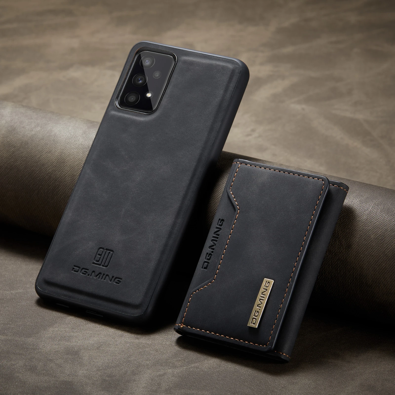 Luxury Business Leather Phone Case For Samsung Galaxy A53 A 53 5G Matte Feeling Card Holder Protective Cover