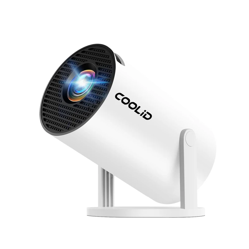 Portable Projector with WiFi 6 Bluetooth 5.4 Support 4K 1080P, Mini Projector 22000 Lux Car Keystone Rotatable 270°, Built-in Apps Android 12.0 Compatible HDMI 1.4/USB 2.0/TV Stick/Laptop/Phone