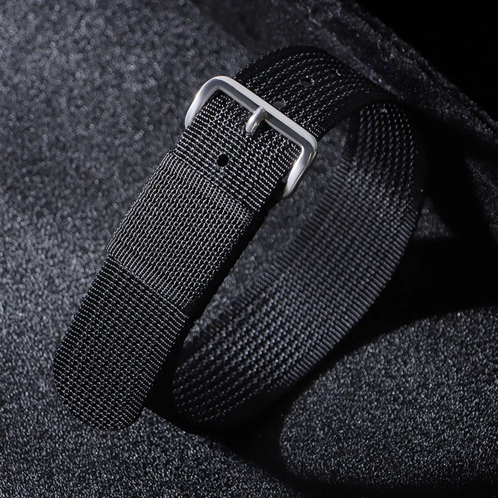 Military Style Nylon Canvas Watch Strap – Soft, Durable, and Stylish Replacement Wristband