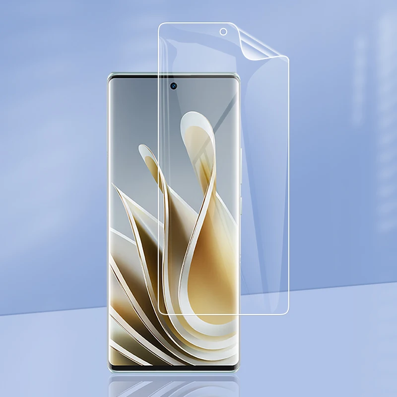 Per Zte Nubia Z50 6.67 "Clear Tpu / Matte Anti-Impronte Hydrogel Full Cover Soft Screen Protector Film