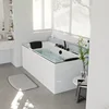 Acrylic Intelligent Constant Temperature Surfing Massage Bathtub Small Apartment Modern Household Bathtub Adult Jacuzzi X 3