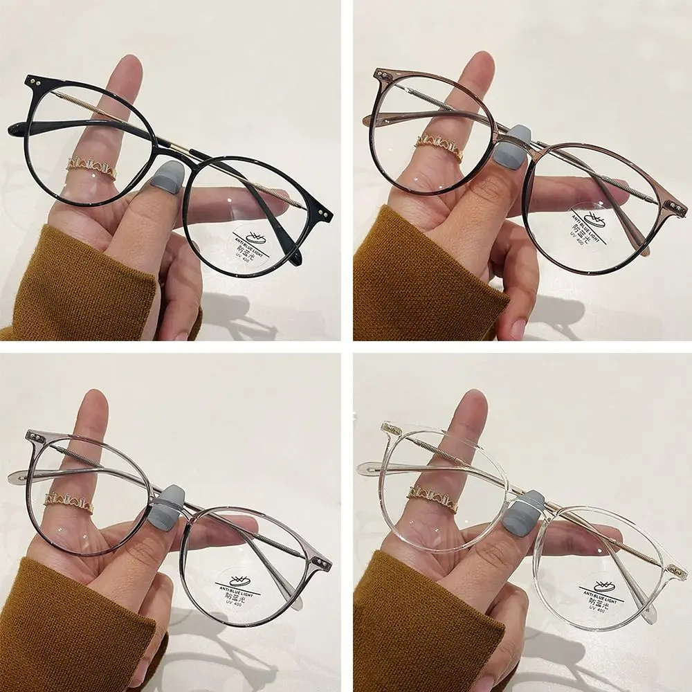 

Fashion Eye Protection Office Durable Anti-Blue Light Glasses Ultra Light Frame Oversized Eyeglasses Computer Goggles