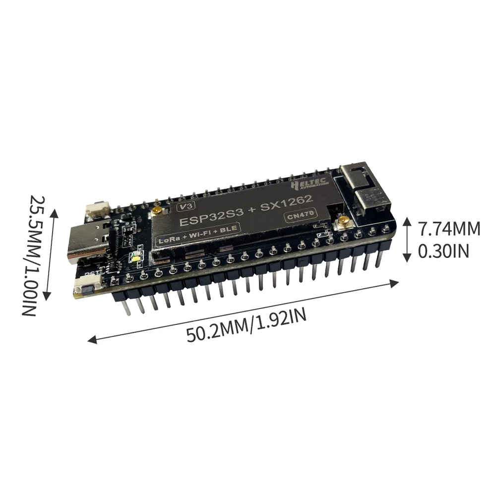 433-510MHZ 863-928MHZ Wireless Stick Lite ESP32+LoRa V3 Development Board Compatible With ESP32-S3 Node Type-C