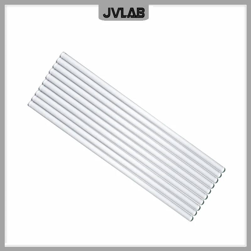 Glass Stirring Rod Lab Borosilicate Glass Diversion Tube Resistant Corrosion & High Temperature Diameter 7mm Length 300mm 10/PK