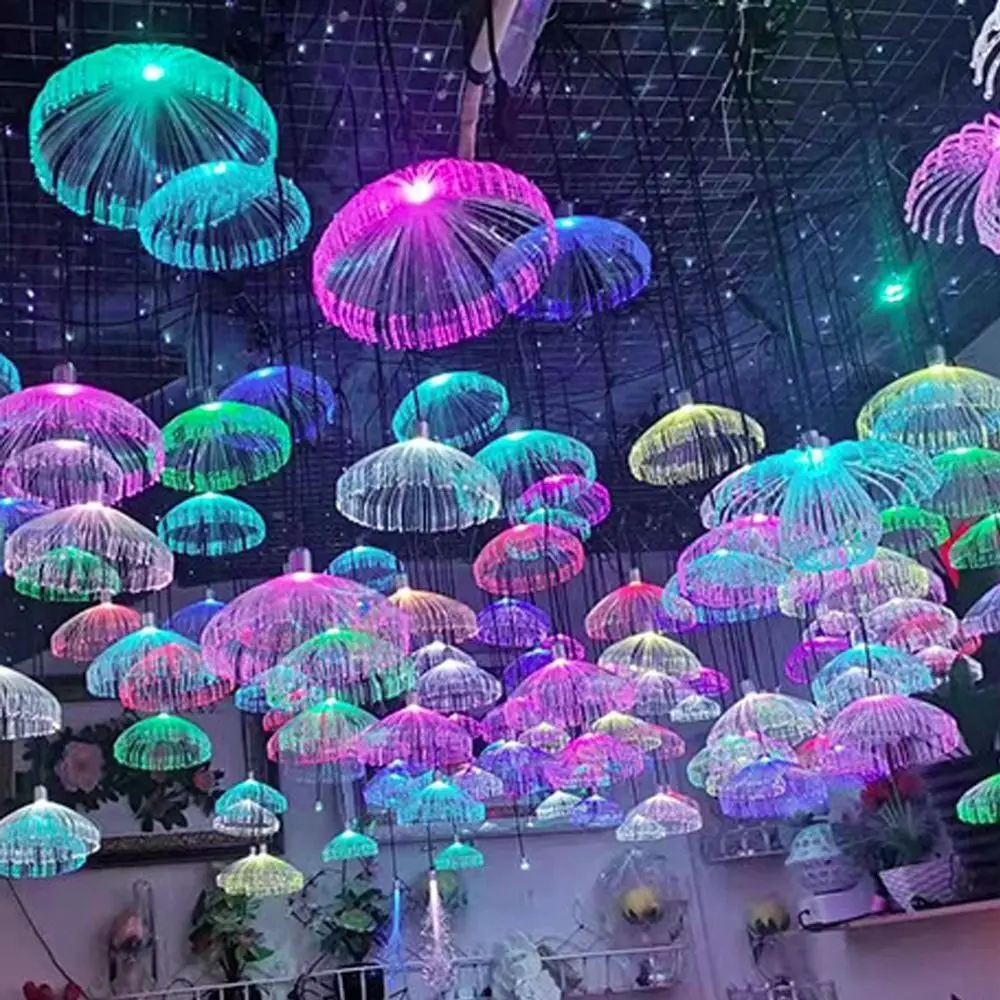 LED Creative Outdoor Decorative Lights Jellyfish Light For Party Birthday New Year Christmas Decoration Chandelier