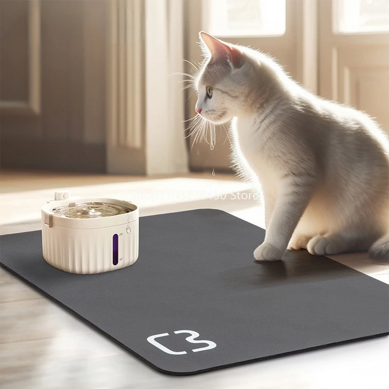 

Pet Feeding Mat Reusable Washable Cat Dog Bed Water-Absorbing Non-Slip Mat Rest Mattress Training Guide Pet Pad