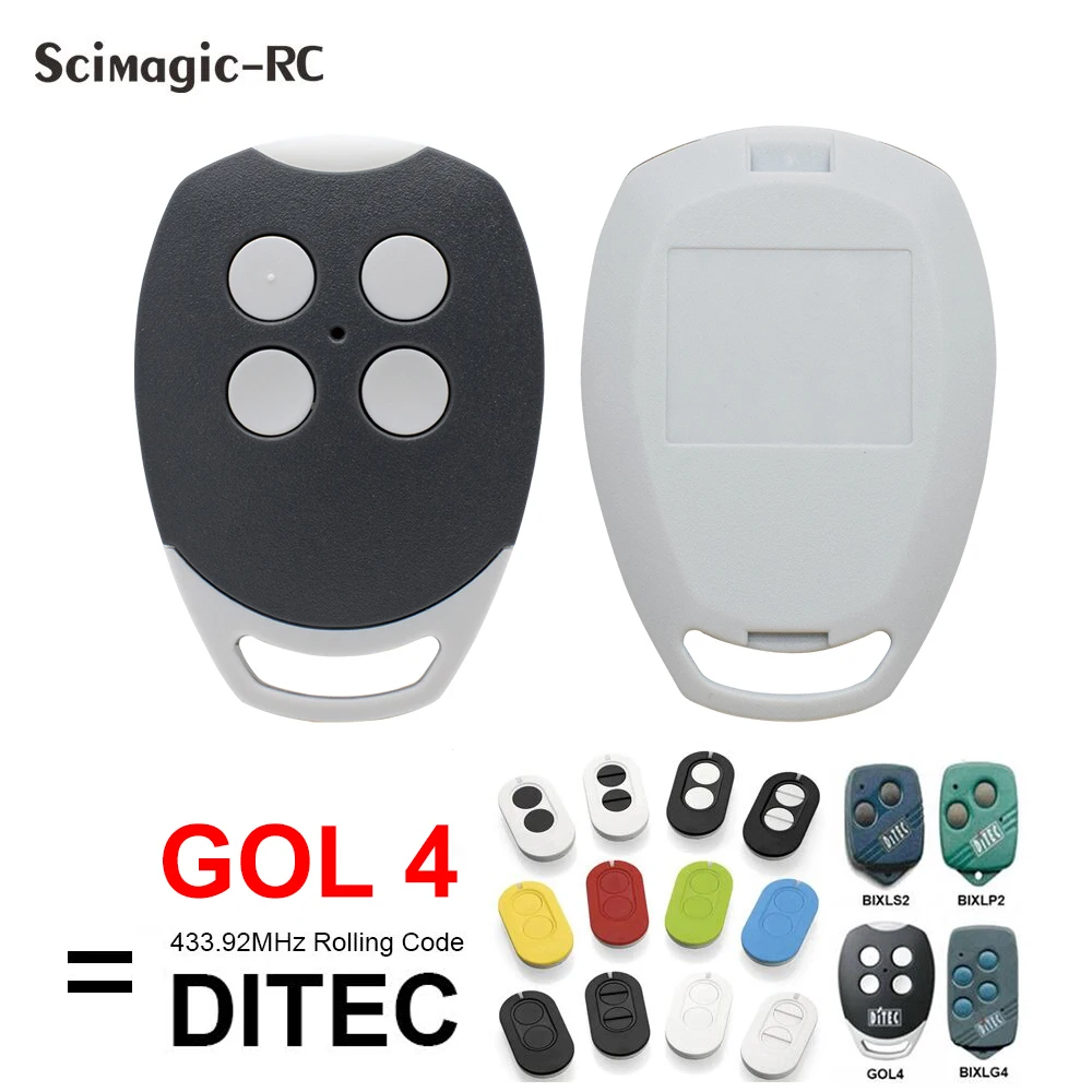 Lot de 3 télécommandes d'ouverture de Porte de Garage 433,92 MHz