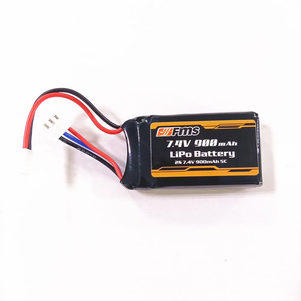 FAIR RC 2S 7.4V 900mAh Lipo Battery for FCX18, K10, Hummer EV - C2259-Battery main image 1