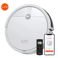 ILIFE X3 Robot Vacuum Cleaner, Tangle-free 3000Pa Suction, 120 Min Runtime, Self-Charging Robotic Vacuum, 2.4GHz WiFi/App/Alexa 2