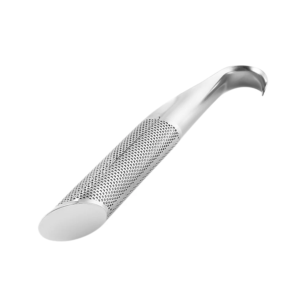 Tea Infuser Kitchen Accessories Stainless Steel Infuser Pipe Design Touch Feel Holder Tool Tea Spoon Infuser Filter
