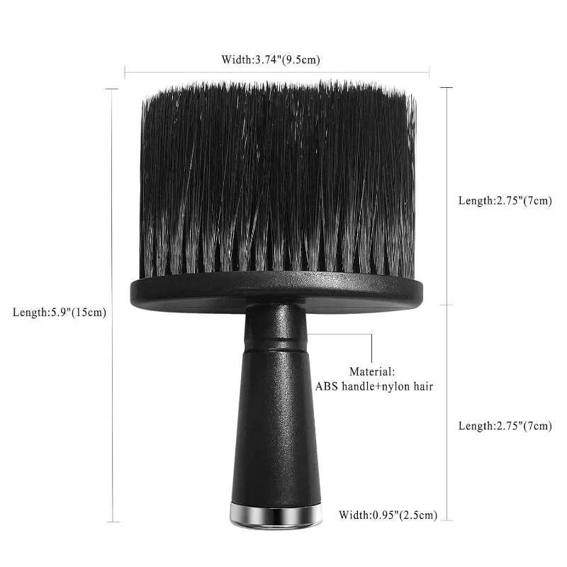 Set di spazzole per spruzzatore d'acqua da barbiere professionale, salone di parrucchiere, spazzola per la pulizia dello spolverino, spazzola per capelli, forniture per lo styling del barbiere - immagine 6
